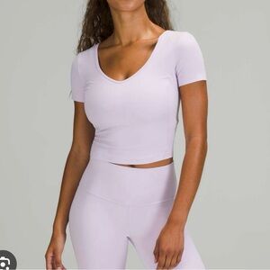 Lululemon Align T-Shirt 4 Lavender Dew